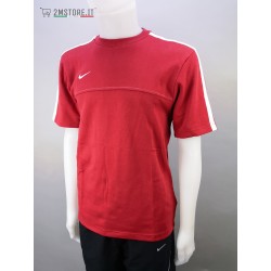 Men s T shirt NIKE SWOOSH Red Sportwear AMERICAN FIT Top Quality