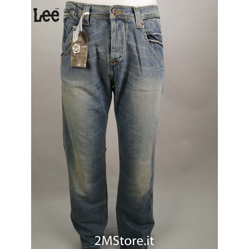 lee men's blue jeans