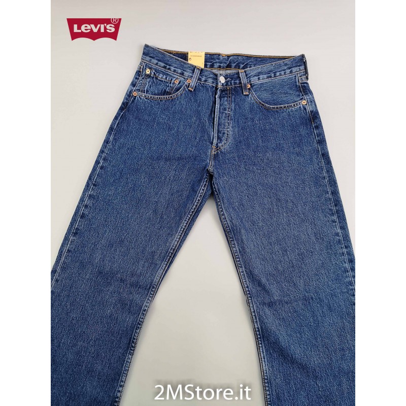 LEVI'S 501LEVIS Original Fit 501.01.14 blue denim Straight Leg Vintage ...