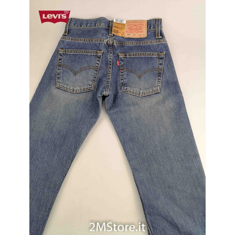Levis Jeans Levi's 507 RED TAB Regular fit Bootcut Leg blu stone wash ...