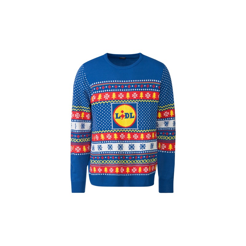 Christmas Pullover Sweater 2 Men Slim Fit EDITION 2022 Livergy LIDL LIMITED