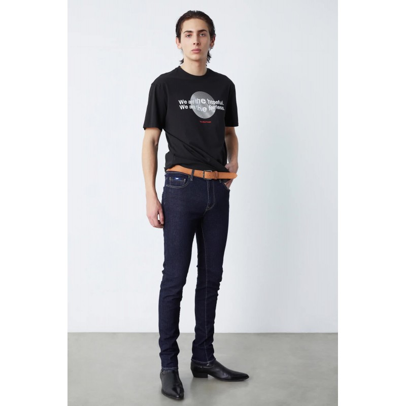 Gas MITCH Blue / Dark - Free delivery | Spartoo NET ! - Clothing straight  jeans Men USD/$112.00
