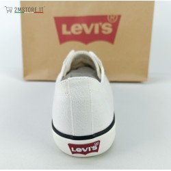 Shoes LEVI S Sneaker LEVIS Hernandez Red Tab White Casual Cult Style Unisex