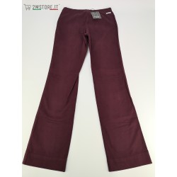 Pantaloni donna MURPHY NYE prugna WINDAGE regular fit tessuto gabradina